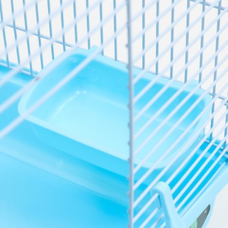 Cell for rodents "Pijon", 47 x 30 x 30 cm, blue-4