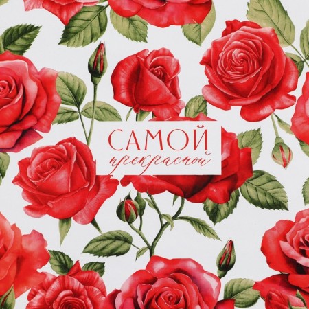 Glossy packaging paper "The most beautiful", 70 x 100 cm-2