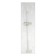 Shower Strail Zein S07, with a holder for a shower watering can, white
