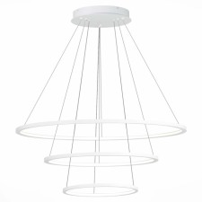 Suspension lamp ST LUCE. ST603.543.114. 1x114 W, LED, 4000K, 7410 LM, 80x80 cm, white color