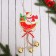 Christmas tree decoration "Sani with balls" Snowman 10x23 cm