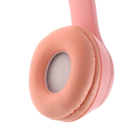 Headphones Ergolux ElX-BTHP02-C14, wireless, invoices, microphone, 250mach, FM, pink-4