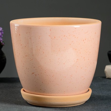 Flower pot "Lomonosovsky" pink 4 l