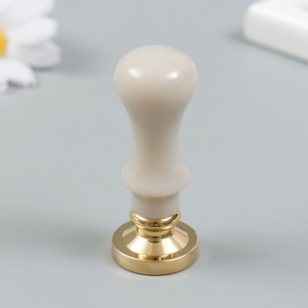 Printing for wax with a plastic handle "Hummingbirds in flowers" 2.5x2.5 cm-2