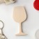 Procurement for creativity "wine glass", 4.2 x 8.5 x 1.2cm