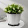 Pot with the pallet "delight", 1.5 l, the color is white
