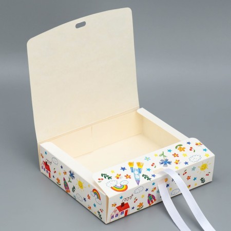 Gift box, packaging, “beloved educator”, 20 x 18 x 5 cm-4