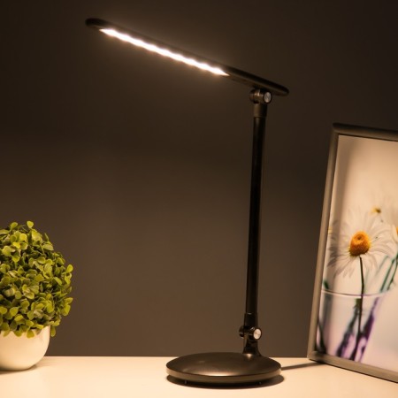 Javi table lamp LED 3.6W USB AKB Black 14.7x14.7x62.5 cm Risalux-2