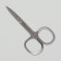 Scissors manicure, bent, wide, 9 cm, silver color