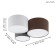 Ceiling lamp Pastore E27 3x60W