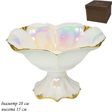 Lenardi fruit "Pearl", on the leg, 28 cm