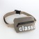 Bag for the belt Classik, 17*6*10, lightning departure, Regulle string 110cm, gray
