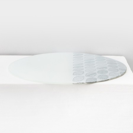 Set of the table share "Iceland", 7 items: 29.5 cm - 1 pc, 21.5 cm - 6 pcs-4