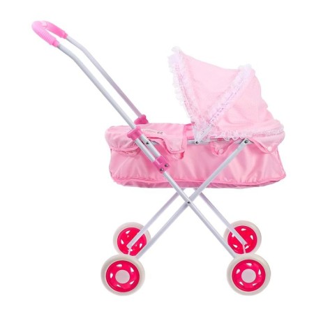 Stroller for dolls, universal, with a metal frame-1