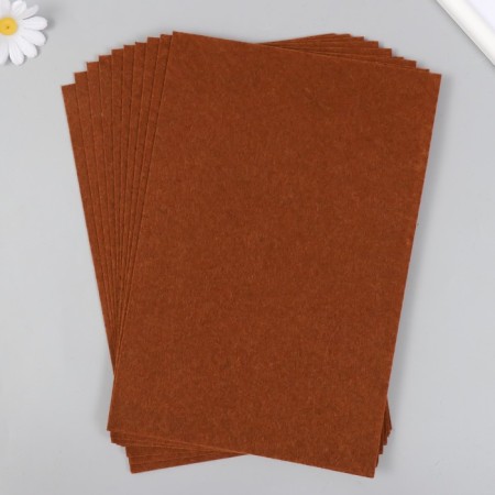 Fleet hard 1 mm "brown walnut" set 10 sheets format A4-1