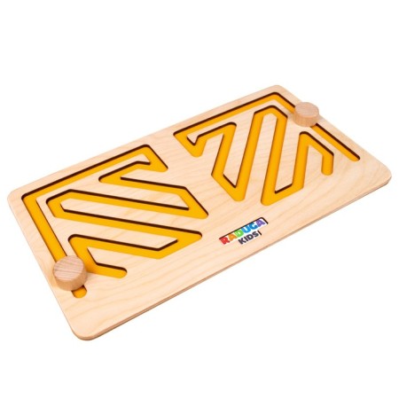 Sigzag intermallica board, yellow-3