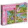 Puzzle "Princesses on a walk", 3 × 48 elements