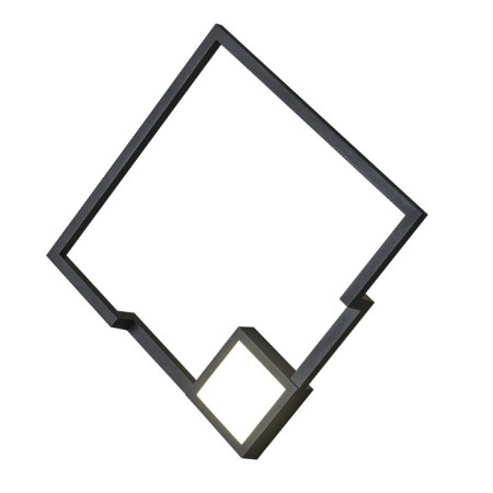 Wall lamp Mantra Boutique, Led, 1370lm, 3000k, 400x75x400 mm, black color