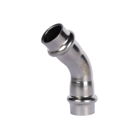 Two-Frame Rommer RSS-0005-000015, VPR-UPR, D = 15 mm, 45 °, press, stainless steel. steel