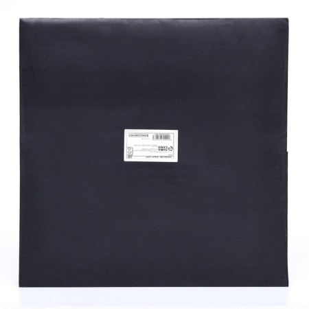 Gift package, craft, with a window, "black", 25 x 25 x 25 cm-3