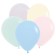Latex ball 12 ", pastel, pasta, set of 100 pcs., Mix