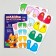 Fabric stickers for shoes "Nazi kitten"
