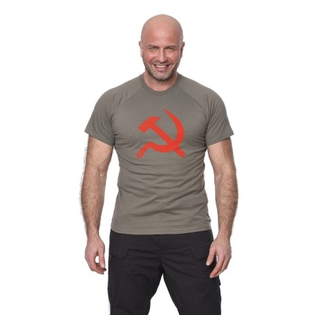 USSR T -shirt, olive color, cotton fabric, size XXL/54