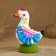 Dymkovo toy "Duck", 10 cm, mix