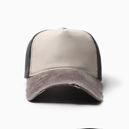 Male cap minaku, black color, size 56-58-6