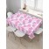 The tablecloth "shallow hearts", rectangular, Saten, size 145x180 cm