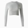 TOP with a long sleeve Minaku: Sportly; Color gray rr r l