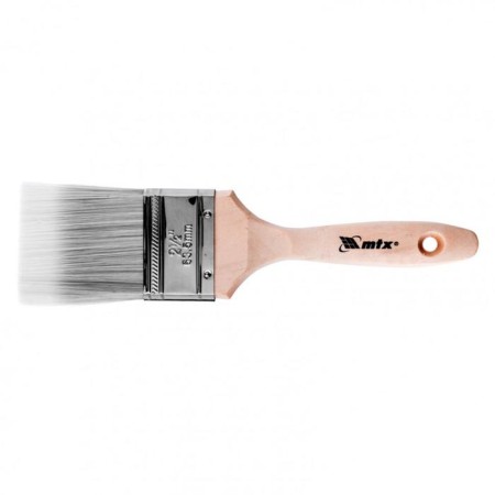 Brush flat MTX 83330, Platinum, artificial bristles, wooden pen, 2.5 "