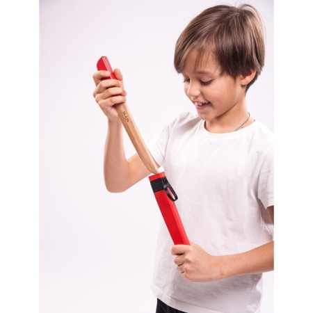 Wooden children's sword "Tanto", red color, beech-13
