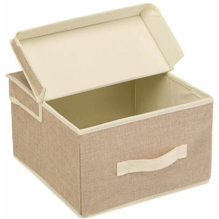 Storage box "Len", 30x30x18 cm, sand-1