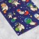 Paper stickers "Space animals", with coloring on the back, 11 × 15.5 cm