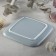 Ceramic square plate "Grace", D = 15 cm