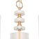 Caustra Freya FR5015PL-05G Tiana, 620x620x1440 mm, E14, 5x40W, color gold