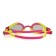 ATEMI M102 swimming glasses, silicone, pink/yellow color