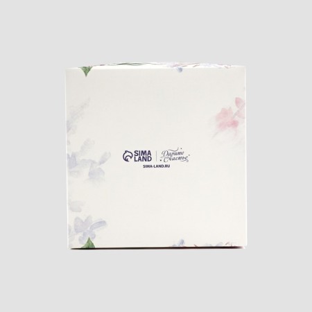 Box for small cake, confectionery packaging, “wreath”, 15 x 15 x 18 cm-4