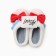 Baby slippers, size 30-31, pink color