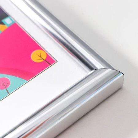 Photo frame plastic "Palette" 10x15 cm, silver-3