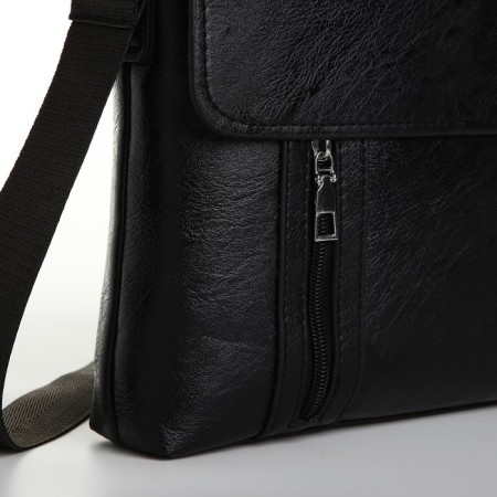 Male bag, black color-2