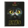 Notebook of 48 sheets in a cage, on the crest "Magic Eyes", cover Cover Cardboard, matte lamination, 3D-fluid, block 65 g/m2, mix