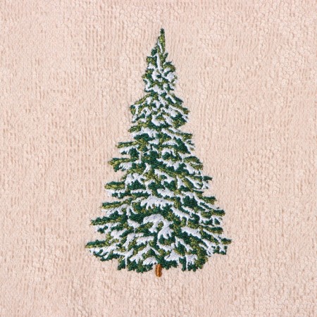 Set of towels Ethel "Snow spruce" 30x60 cm - 2 pcs, 100% cotton, 340 g/m2-4