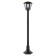 Lamp Garden Era E27, IP44, 40W, 177x187x1120 mm, black