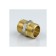 NIPPEL AQUASFERA 9022-04, 1 1/4 ", external thread, nickelled brass