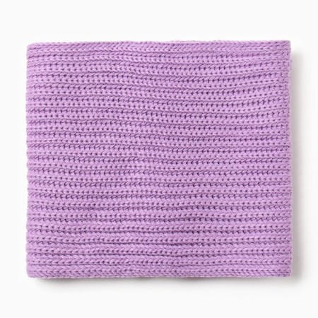 Scarf (clamp) children, lilac color, size 108x26 cm-2