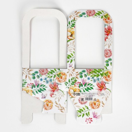 Box-Obel for flowers "The most beautiful", 12 × 12 × 22 cm-7