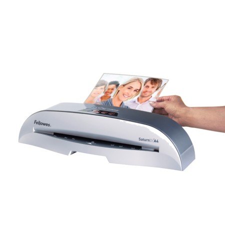 A4 75-125 μm laminator, 2 shafts, speed 30 cm/min, HeatGuard, Cold Lamination, Fellowes Saturn 3I-2