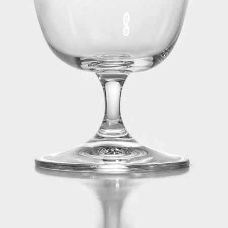 Set of glass glasses "Babble", 4 pcs, mix-8